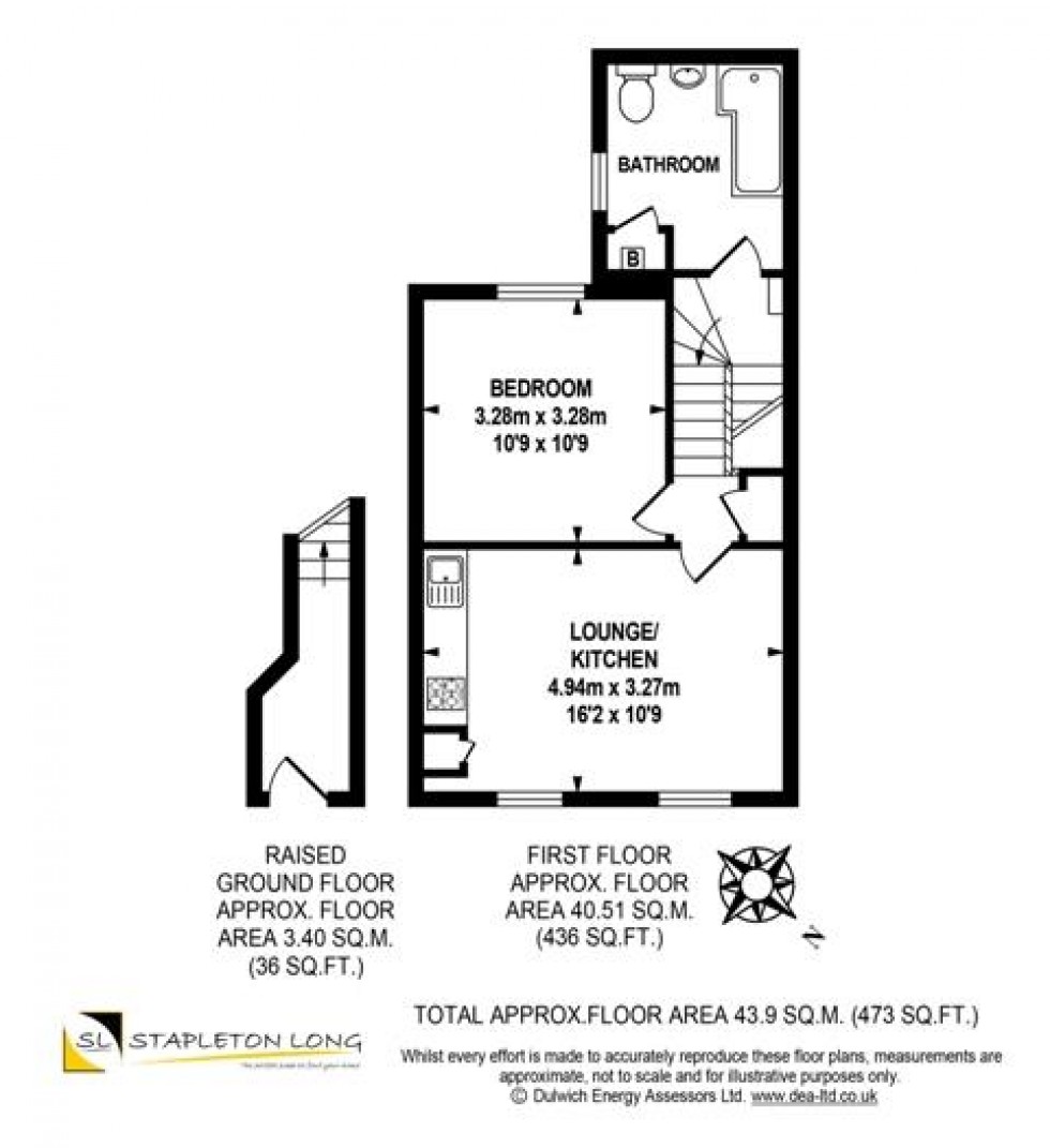 Floorplan for Pembridge Road, Notting Hill