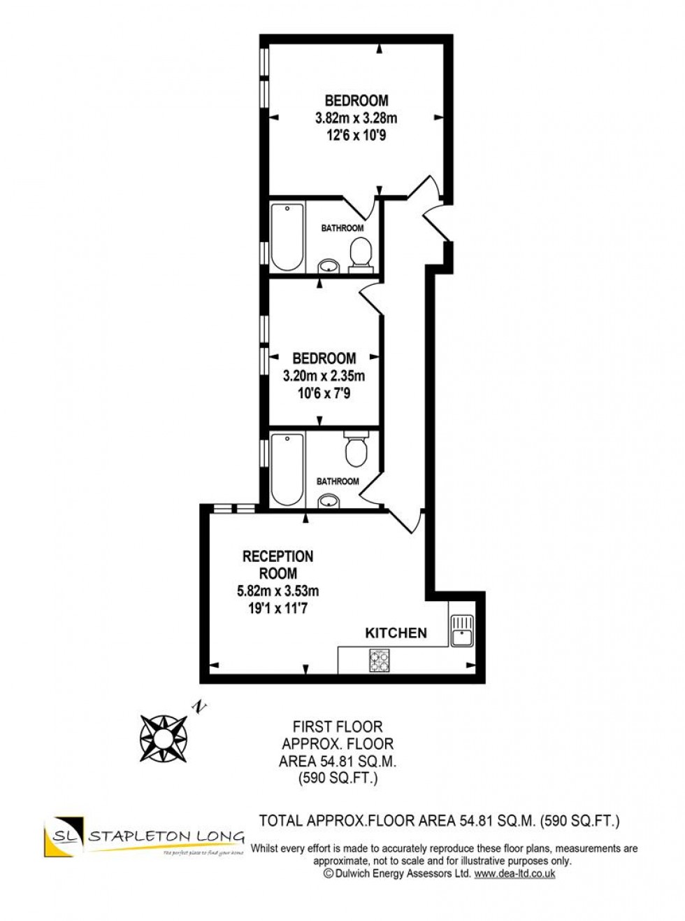 Floorplan for High Street, Orpington